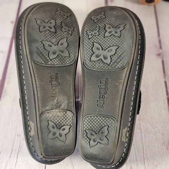 Alegria Paloma Jazzy Black Mary Jane Shoes - Picture 6 of 14